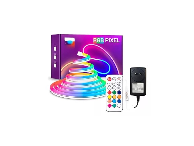 &u+  KIT NEON LED 5 MTS RGB 5050 12V 